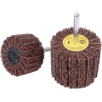 Brusný kotouč Kotouč brusný vliesový lamelový na stopce | 50x30x6 mm, zr. 80, coarse