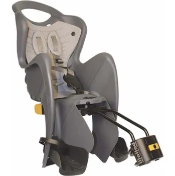 Sedlo na kolo Dětské zadní cyklistické sedlo BELLELLI 01FXRB0002LX, šedé