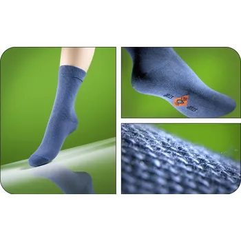 Přípravek proti hmyzu Dětské ponožky proti klíšťatům Loana 14-15 Jeans