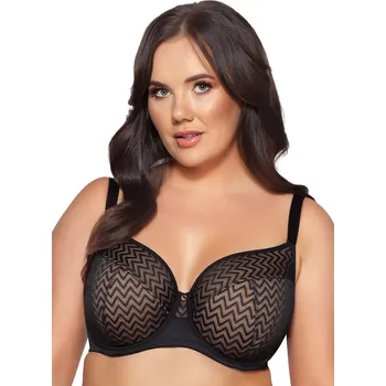 Podprsenka Podprsenka s polovyztuženými košíčky AVA.1126 BLACK 85H 0