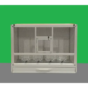 Bednová klec BK04, černé pletivo