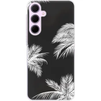 Odolné silikonové pouzdro iSaprio - White Palm - Samsung Galaxy A55 5G