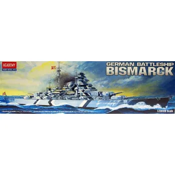 Plastikový model Academy Bismarck 1/800