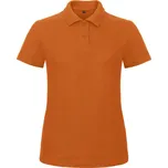 B&C Dámská polokošile Piqué polo ID.001 Velikost: XS, Barva: oranžová