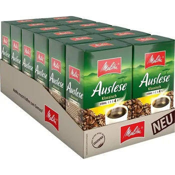 Káva Melitta Auslese Klassisch mletá káva 12x500 g-VÝHODNÉ BALENÍ - originál z Německa