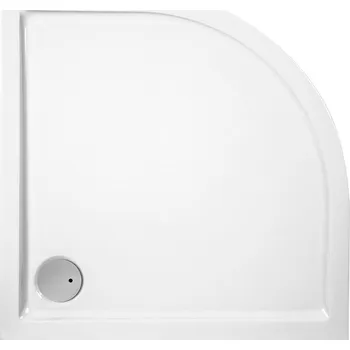 Sprchová vanička Cinco - čtvrtkruhová sprchová vanička 80x80, akrylát W35R5508004