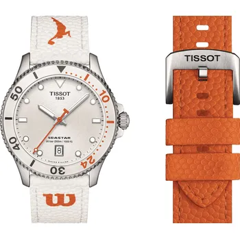 Hodinky Tissot Seastar T120.410.17.011.00 Wilson WNBA + náhradní řemínek + prodloužená záruka 5 let + možnost výměny do 90 dní