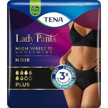 Inkontinenční kalhotky Natahovací absorpční kalhotky Tena Lady Pants Plus Noir L