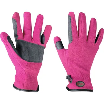 Jezdecké rukavice Horka Zimní jezdecké rukavice s fleecem Barva: Růžová, Velikost: 6