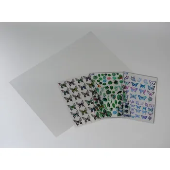 Speciální papír Transparentní fólie pro tisk obrázků do pryskyřice