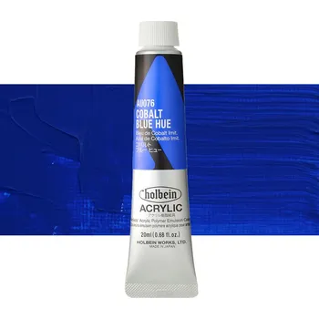 Vodová barva Akrylová barva Holbein Heavy Body - Cobalt Blue Hue Balení: 20 ml