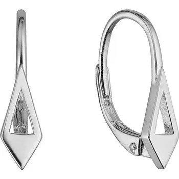 Náušnice EVOLUTION GROUP CZ Stříbrné náušnice na klapku - 61024
