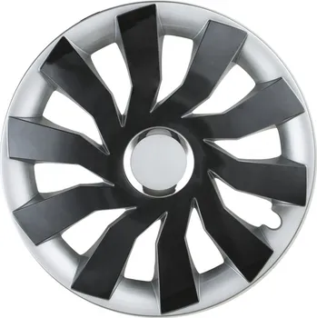 Autolékárnička Leoplast Poklice na kola Cliff stříbrno-černé 14''