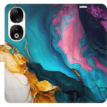 Pouzdro na mobilní telefon Flipové pouzdro iSaprio - Color Marble 31 - Honor 90 5G