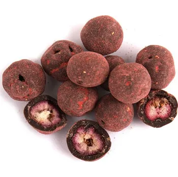 Čokoláda Mixit Borůvky v hořké čokoládě s jahodovým prachem 3kg