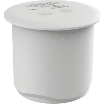 Kanalizační potrubí Zátka hrdla odpadní odhlučněná Wavin AS+ PP ASM DN 125, světle šedá