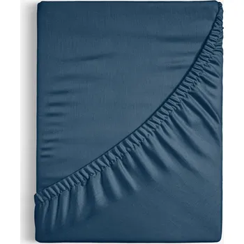 Prostěradlo Bavlněné napínací prostěradlo - námořnické modré 80 x 160 cm