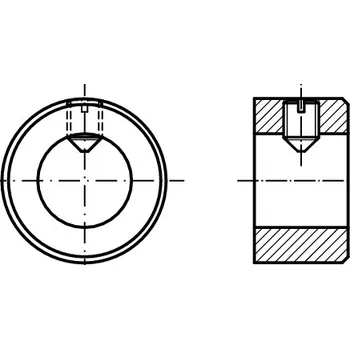 podložka PROFISTYL DIN 705A kroužek stavitelný černý Varianta: DIN 705A kroužek stavitelný05x010x006