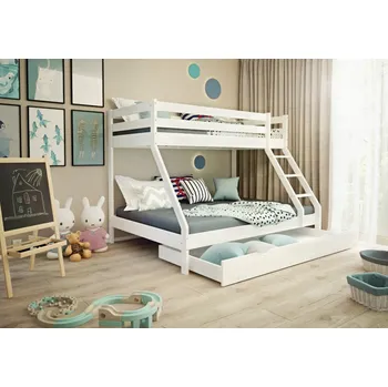 Dětská postel PP Úložný prostor pod postel Conrad 190/90 cm bílý