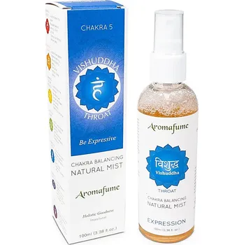 Osvěžovač vzduchu Prostorová vůně 5. Krční čakra Vishuddha Aromafume