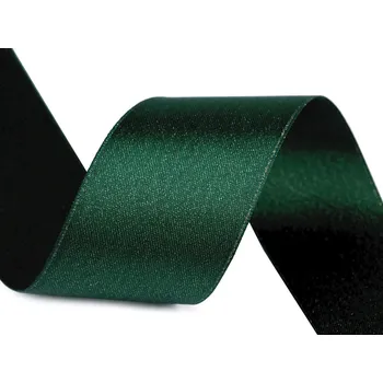 Stuha Atlasová stuha oboustranná s lurexovým leskem šíře 40 mm