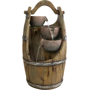 Fontána do jezírka Zahradní fontána BestBerg EF-18 / polyresin / 37 x 34,5 x 70,5 cm