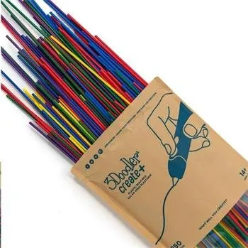 Počítačové příslušenství 3Doodler náplň PLA pro 3D pero Create+ 250ks - fialová, červená, žlutá, zelená, modrá