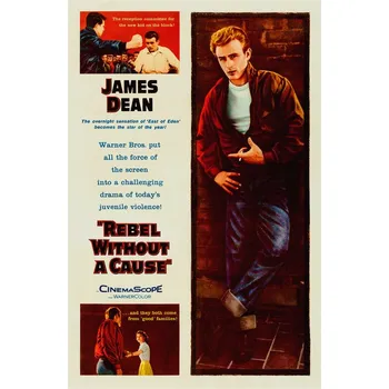 Plakát Plakát, Obraz - Rebel without a cause, Ft. James Dean