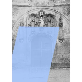 Plakát Plakát, Obraz - Blue portal, Athene Fritsch