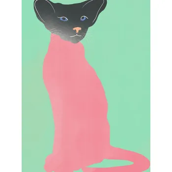 Plakát Plakát, Obraz - Hippy Cat, Little Dean