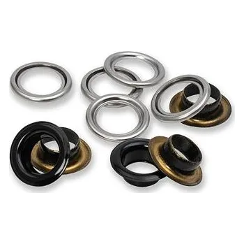 Knoflík Průchodky s podložkou BAREVNÉ 11 mm - PRYM barva černá