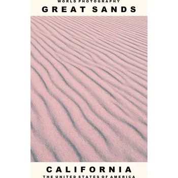 Plakát Plakát, Obraz - Great Sands (California, USA)