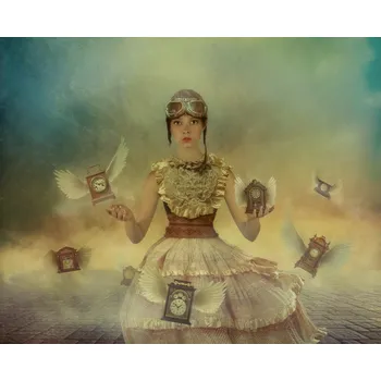 Plakát Plakát, Obraz - Mistress of time, Svetlana Melik-Nubarova