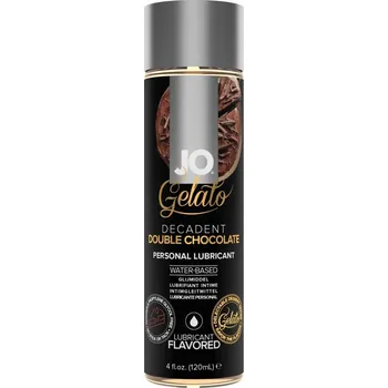 System JO Gelato Decadent Double Chocolate120 ml, lubrikant na vodní bázi s příchutí čokoládového dortu