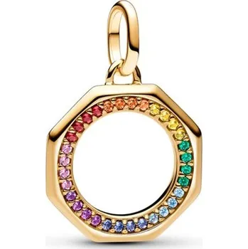 Přívěsek Medailonkový přívěsek PANDORA Me Duha 763368C01