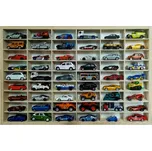 Kruzzel Dřevěná polička na autíčka na 54 ks Kruzzel 21998