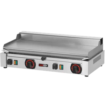 Kuchyňský gril Grilovací deska elektrická hladká stolní 230 V | REDFOX - PD 2020 LB