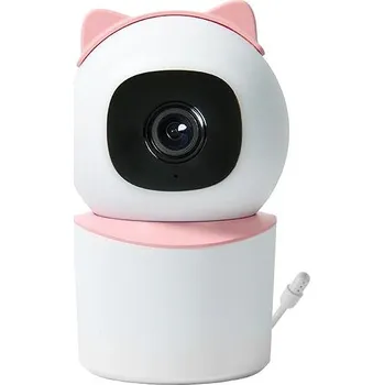 Zabezpečení domácnosti IMMAX Neo Lite Smart Security vnitřní kamera Baby, 355° 50° P/T, WiFi, 4MP, růžová