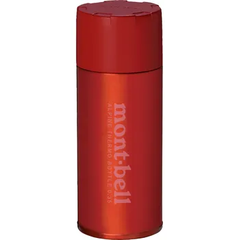 Termoska Montbell Termoska Alpine Thermo Bottle Objem: 350 ml / Barva (vzor): červená