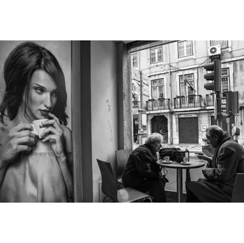 Plakát Plakát, Obraz - Coffee´s conversations, Luis	Sarmento