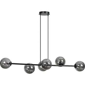 Emibig Rossi závěsné svítidlo 6x10 W černá-grafitová 875/6