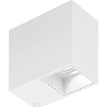 Wever & Ducré Hranaté stropní kvádrové svítidlo Plano Ceiling 1.0 GU10 Barva: Bílá 118520W0 Hranaté stropní kvádrové svítidlo Plano Ceiling 1.0 GU10