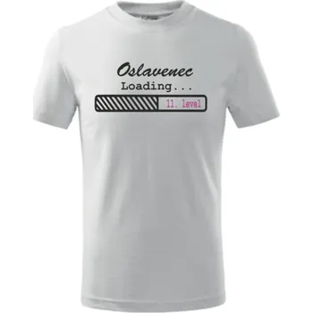 Chlapecké tričko ON-DESIGN Tričko pánské/dětské OSLAVENEC LOADING Velikost: 158 cm/12 let, Barva: bílá