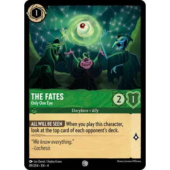 Sběratelská karetní hra The Fates 089/204 - Ursula´s Return Typ karty: Standard