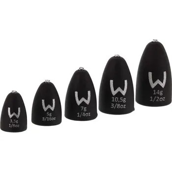 Westin Zátěže Add-It Tungsten Bullet Matte Black - 7g 3ks