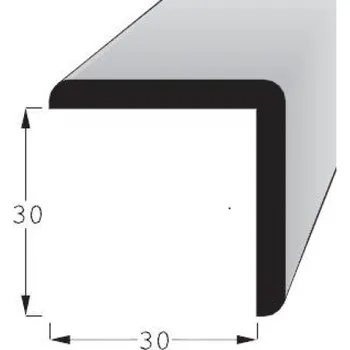 rohová lišta TS Lišta dřevěná rohová R 3030/200