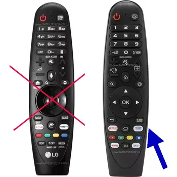 Dálkový ovladač pro LG náhrada za AN-MR18BA Magic