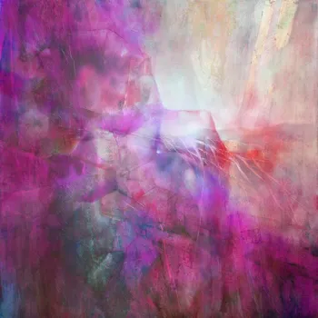 Plakát Plakát, Obraz - drifting - composition in purple, Annette Schmucker