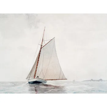 Plakát Plakát, Obraz - Sailing off Gloucester, Winslow Homer