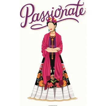 Plakát Plakát, Obraz - Frida Passionate, Nour Tohme